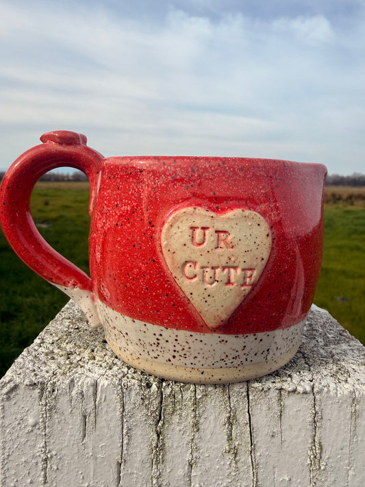 U R Cute Heart Mug